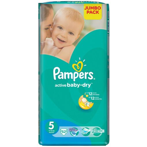 Pampers Active Baby Baby Diapers 6 Extra Large 56 pcs.
