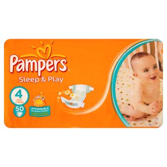 Pampers Sleep&Play Baby Diapers 4 Maxi 50 pcs.