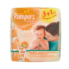 Pampers Naturally Clean Chusteczki 4x64