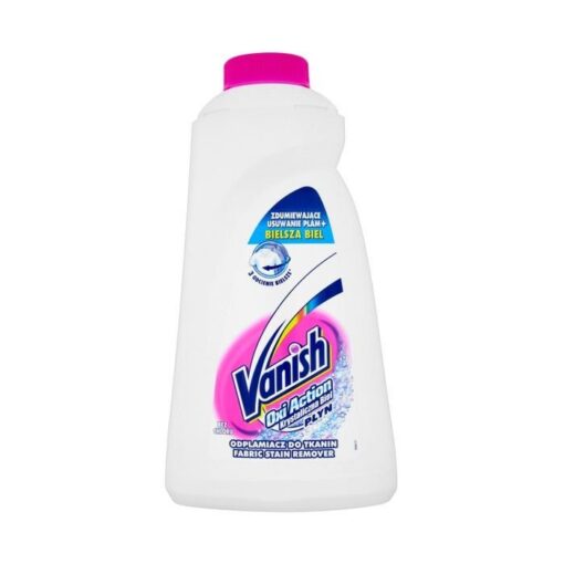 Vanish Oxi Action Crystal White Liquid stain remover for fabrics 1 liter